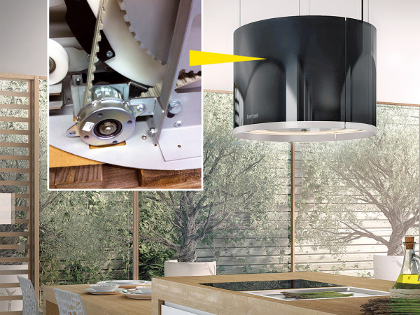 Protection systems for motor-driven cooker hoods